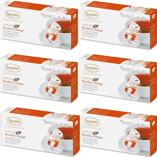 Vista 7 de Ronnefeldt Leafcup Crema Naranja