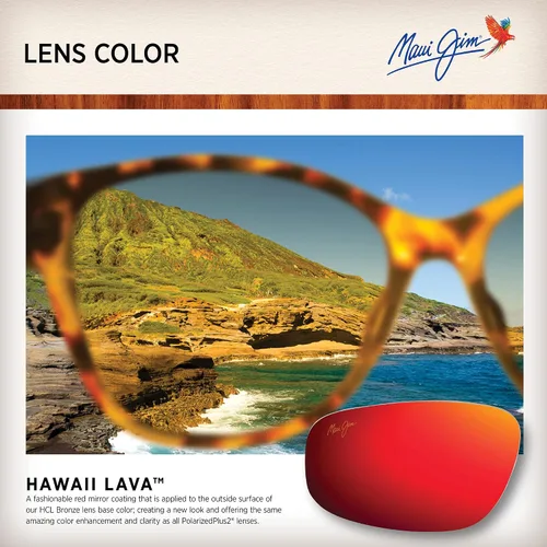 Vista 5 de Maui Jim Fair Winds - Gafas de sol polarizadas de aviador para hombre y mujer