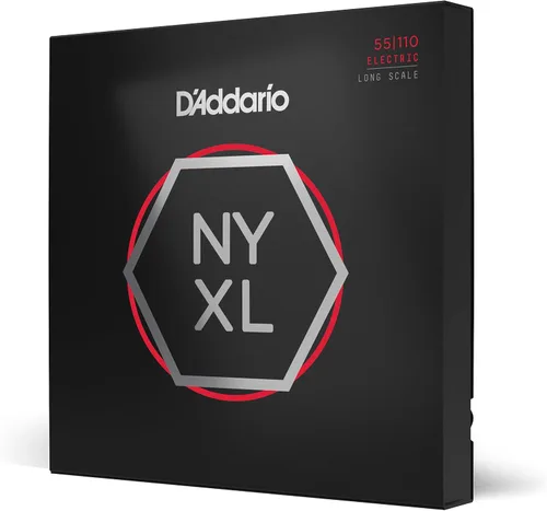 Vista 11 de D'Addario Cuerdas para Bajo, NYXL Niquelado, NYXL32130, Calibre Regular Ligero 45-100, Escala Larga, Juego de 6 Cuerdas, Paquete de 1