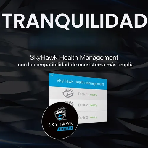 Vista 7 de SEAGATE ST4000VX007 Skyhawk 4TB Vigilancia Duro SATA 6Gb/s 64MB caché 3.5 pulgadas Unidad interna Embalaje libre de frustración (ST4000VXZ07) Disco