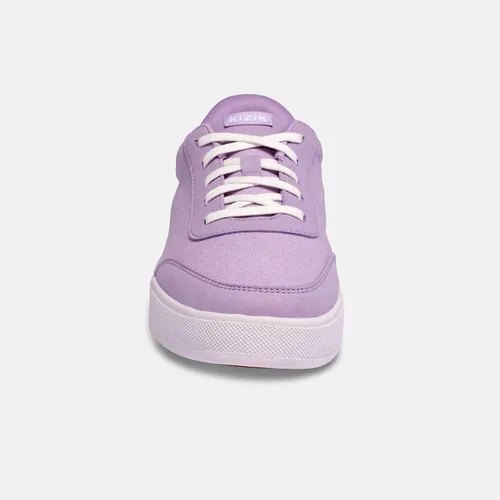 Vista 7 de Kizik Zapatos para niños zapatos cómodos de lona transpirable y gamuza de Praga, zapatos cómodos de manos libres Zapatos casuales para niños sin
