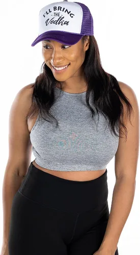 Vista 7 de Funky Junque Gorra de béisbol de malla para mujer, para despedida de soltera