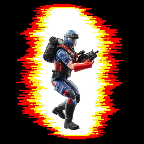 Vista 5 de G.I. Joe Classified Series Retro Cardback Cobra Viper, Figura de acción coleccionable de 6 pulgadas con 13 accesorios