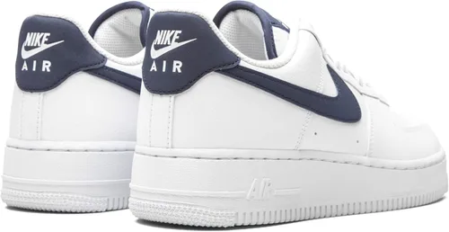 Vista 3 de Nike Air Force 1 Low CJ1607 100 Midnight Navy para hombre, talla 10, marino