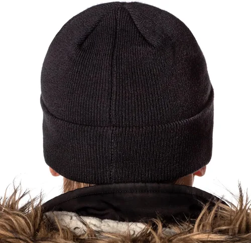 Vista 4 de Naruto Shippuden Ichiraku Ramen Hidden Leaf Village Gorro con calavera color negro Negro