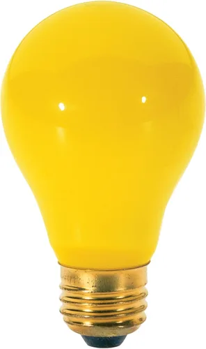 Vista 3 de Satco S3859 - Bombilla amarilla incandescente A19 de 40 vatios