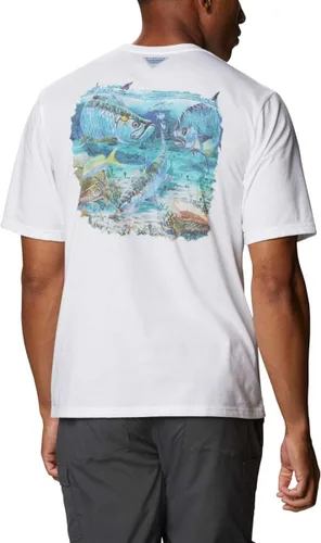 Vista 2 de Columbia mens Pfg Carey Chen Graphic Ss