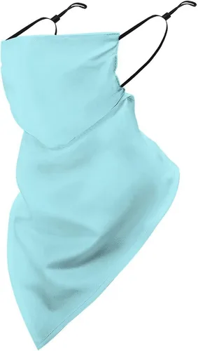 Vista 36 de Bufanda triangular reutilizable con cinta elástica para las orejas, protección solar UV