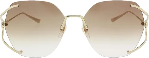 Vista 2 de Gucci Gafas de sol Gg651s 2323in para mujer Dorado café y dorado