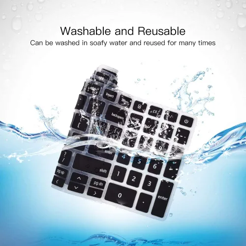 Vista 6 de Funda de teclado para Dell Inspiron 15 3000 3501 3502 3505, Dell Inspiron 15 17 5000 5584 5593 5594 5598 5501 5502 5505 5508 5509, 7000 7509, 7000