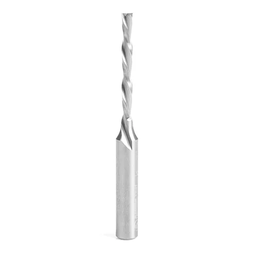 Vista 3 de Amana Tool - 46032 Carburo sólido CNC de corte de espuma espiral de extremo de bola de corte hacia arriba 1/4 de diámetro x 2-1/4 x