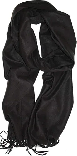 Vista 4 de Bufanda de invierno clásica con sensación de cachemira, colección súper suave