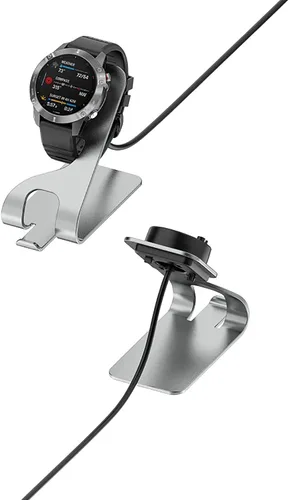 Vista 2 de Cargador compatible con Garmin Venu 3/3S, para Vivoactive 5/4, Forerunner 745/945/935, para Fenix 7/7S/7X/7 Pro/7X Pro Smart Watch Soporte de carga