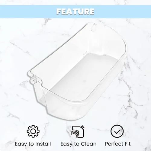 Vista 4 de HECASA 240356402 AP2549958 - Estante para puerta de refrigerador compatible con frigidaire frigidaire, reemplazo ligero y transparente, 1 unidad