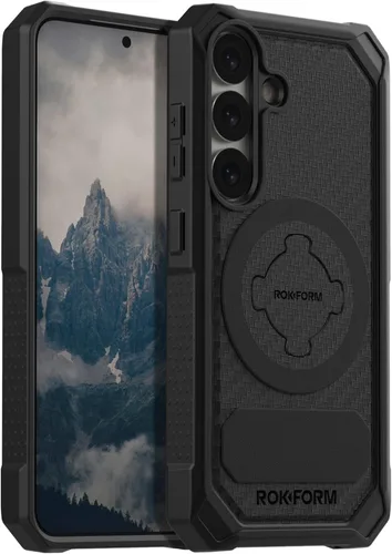 Vista 10 de Rokform - Funda para Galaxy S23, Serie Resistente, Carcasa Magnética con Bloqueo de Giro, Funda Blindada Probada contra Caídas (Negro)