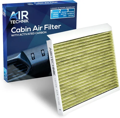Vista 9 de AirTechnik CF10728 Filtro de aire de cabina con carbón activado Compatible con selectos 2007-2020 Hyundai Accent, Elantra, Elantra Coupe, Elantra
