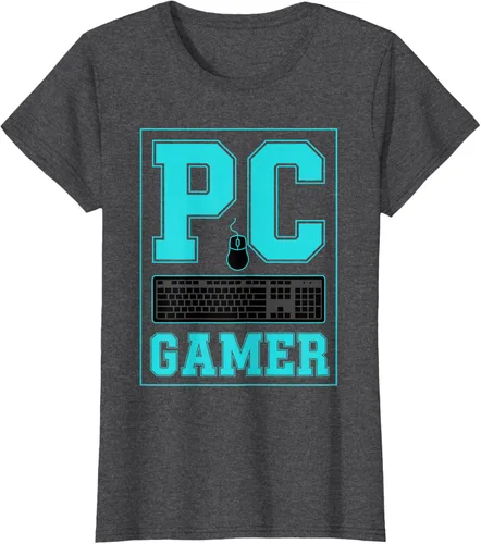 Vista 4 de PC Gamer Gaming Teclado Ratón Esports Computer Fan Camiseta