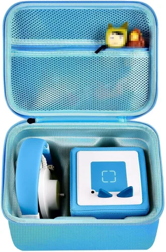 Vista 8 de Carrying Case for Toniebox Starter Set 1，2 and Tonies Figurines with EVA Protective Material to Hold Headphones, Charging Station & Accessories for