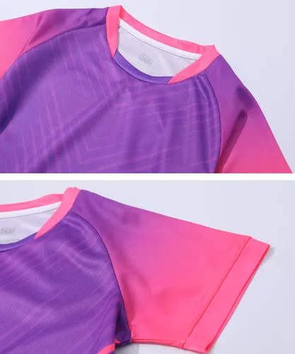 Vista 6 de Camiseta de fútbol para niños, camiseta y pantalones cortos de entrenamiento para equipo deportivo