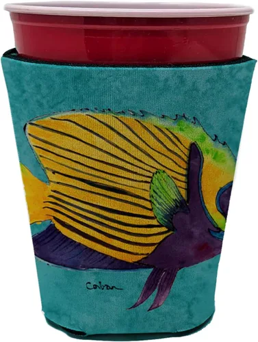 Vista 31 de Caroline's Treasures 8658CC - Funda plegable para bebidas o botellas, contenedor plegable con aislamiento para latas o botellas, multicolor Shells
