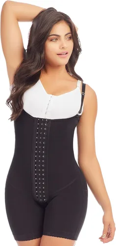 Vista 2 de DELIÉ by Fajas DPrada 09111 Fajas Colombianas Faja Posparto Faja Moldeadora de Cuerpo Completo para Mujer