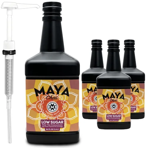 Vista 18 de Maya Chai Concentrado de té, Devi, Extra Spice, Heritage Recipe, 6 onzas líquidas