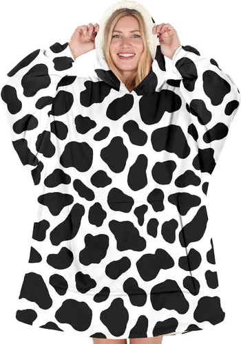 Vista 7 de Warmstorey Manta con Capucha Portátil para Mamá Esposa La Mejor Sudadera de Todos los Tiempos - Regalo de Navidad del Esposo Hija Aniversario