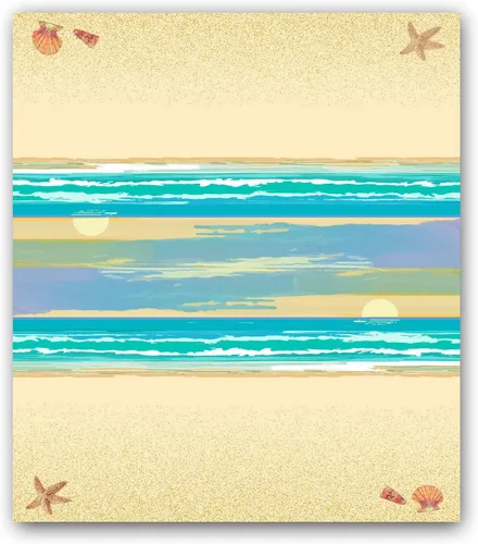 Vista 4 de Tarjetas de lugar con nombre de playa, 25 tarjetas de identificación para asientos de invitados, tiendas de campaña de playa y mesa tropical