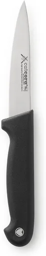 Vista 2 de CAT CORA Cuchillo de pelar, hoja profesional de acero alemán de 4 pulgadas para pelar manzanas, papas, cebollas y adornar, mango ergonómico