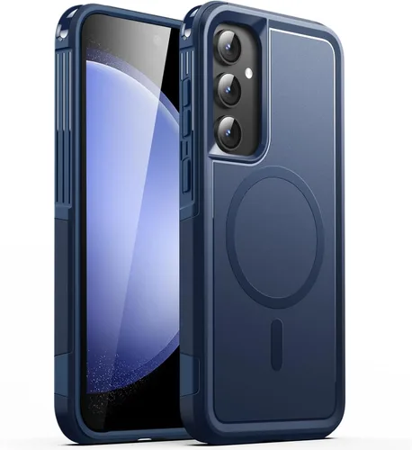 Vista 9 de JETech Funda para Samsung Galaxy S23 FE de 6.4 pulgadas, compatible con accesorios MagSafe, protección resistente de doble capa a prueba de golpes