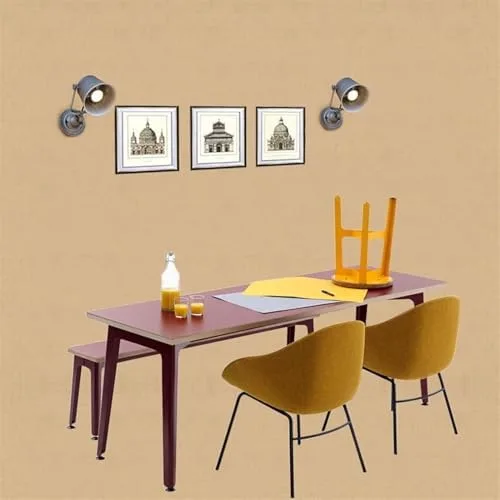 Vista 3 de Lámpara de pared LED E27 industrial retro, decoración de dormitorio y sala de estar, lámpara estilo loft para iluminación moderna del hogar