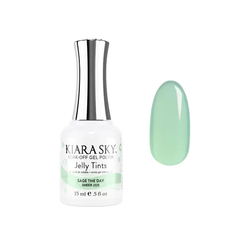 Vista 10 de KIARA SKY Esmalte de gel Soak Off Jelly Tints de 0.5 fl oz, Glampire