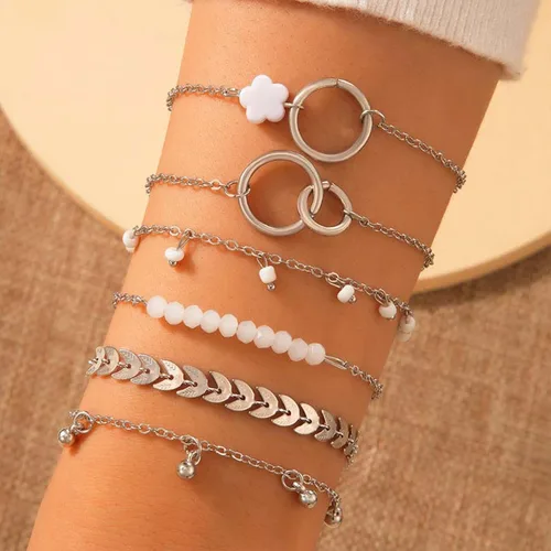 Vista 179 de Long tiantian Pulsera de oro gruesa para mujer, pulseras de oro delicadas, pulseras para mujer, pulseras apilables de eslabones de cadena