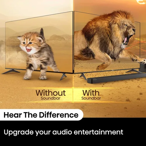 Vista 7 de Hisense HS2100 - Barra de sonido de 2.1 canales con subwoofer inalámbrico, Dolby Audio, DTS Virtual:X, HDMI ARC, Bluetooth 5.3, control remoto, 6