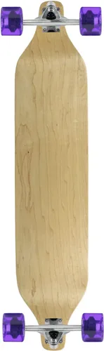 Vista 2 de Maple Drop Down Longboard Púrpura con 2.992 in 80A Ruedas Tabla de Velocidad
