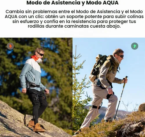 Vista 3 de DNSYS X1 Carbon Exoskeleton, AI-Powered Leg Assistance, 1.2HP Motor, 20km Base Range, 3s Battery Swap, for Hiking, Climbing, Running, Size S