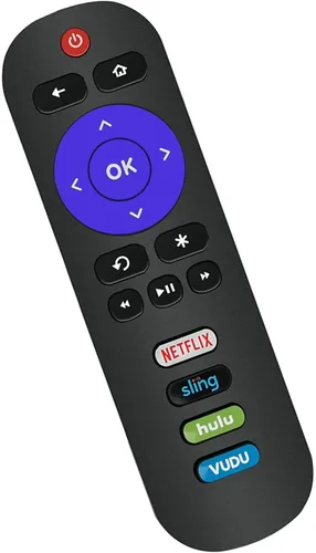 Vista 3 de Reemplazo universal para control remoto JVC Roku TV, compatible con todos los televisores inteligentes JVC Roku