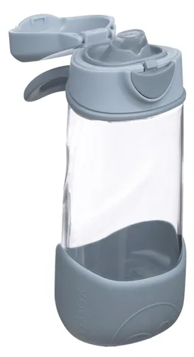 Vista 14 de b.box Sport Spout Kids - Botella de agua para la escuela, botella de agua Azul (Blue Slate)