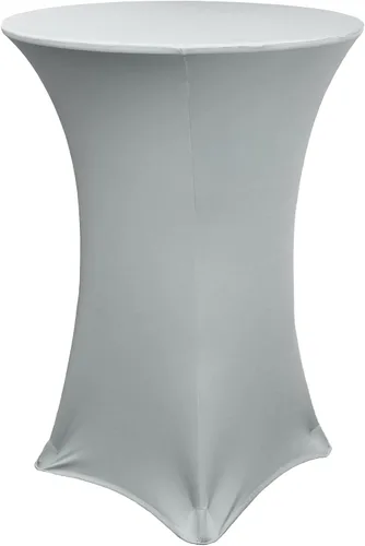 Vista 26 de Mantel de 30 pulgadas para mesa redonda, funda para mesa, Negro
