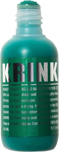 Vista 13 de Krink K-60 Marcador de Pintura Rojo - Marcadores de Graffiti de Bellas Artes Vibrantes y Opacos para Lienzo, Metal, Vidrio, Papel y Más - Marcador