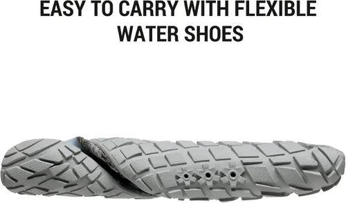 Vista 5 de NORTIV 8 Zapatos de agua para hombre, descalzos, atléticos, ligeros, deportivos, para el aire libre, natación, pesca, senderismo, buceo, surf