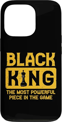 Vista 10 de Black King Chess Black Pride History BHM African Men Gift Case for iPhone 17