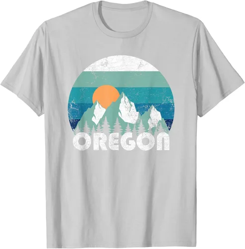 Vista 48 de Oregon State Retro Vintage Camiseta