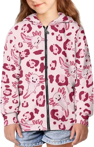 Vista 5 de Sudadera infantil de poliéster con bolsillo ligero y estampado personalizado