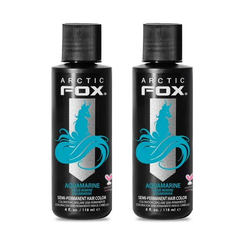Vista 64 de Arctic Fox Tinte semipermanente para el cabello Apricot Anarchy, vegano, sin crueldad, sin amoníaco, 5.6 onzas líquidas