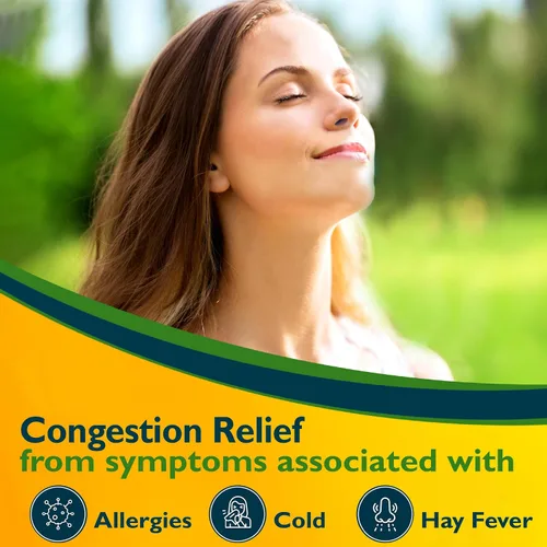 Vista 7 de Benzedrex Inhalador descongestionante nasal - Alivio de vapor medicado para la presión sinusal, congestión nasal, alergias, fiebre del heno