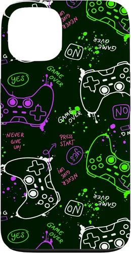Vista 7 de Awesome Video Game Controller Gamer Boys Gaming Gift Case for iPhone 17
