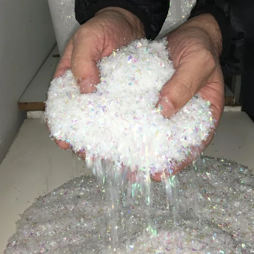 Vista 9 de Jimmy Jem's - Navidad blanco iridiscente para globos de nieve, decoraciones 32 oz (9700)