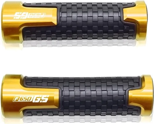 Vista 13 de Para BMW F650GS 2000-2007 2001 2002 2003 2004 2005 2006 F650 F 650 GS motocicleta 7/8 pulgadas 0.866 in mango manillar agarres (color : negro)
