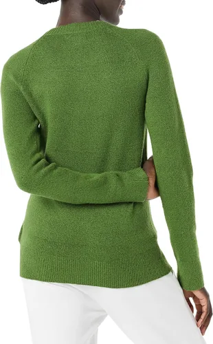 Vista 2 de Tienda Essentials Women's Classic-Fit Soft Touch Long-Sleeve Crewneck Sweater